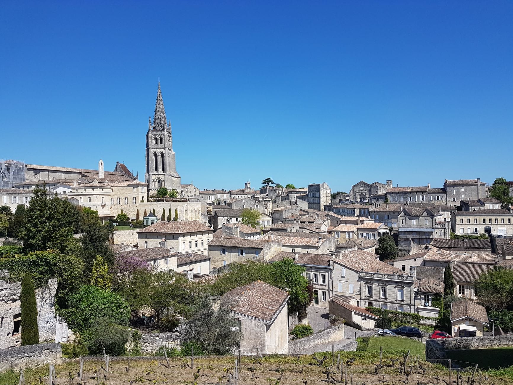 Agen village panorama
